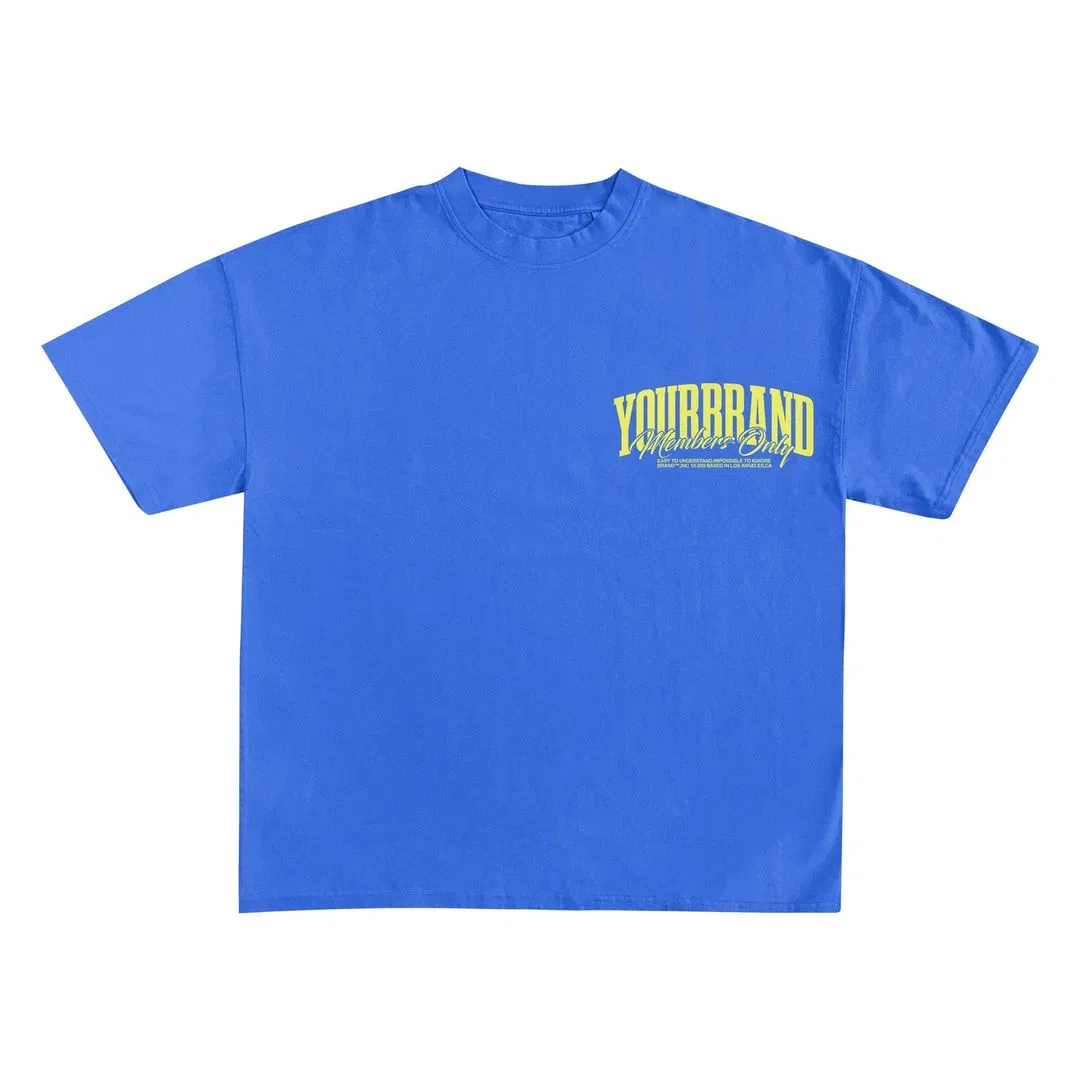Wholesale 100% Cotton T-Shirt - High Quality Custom Tee 6