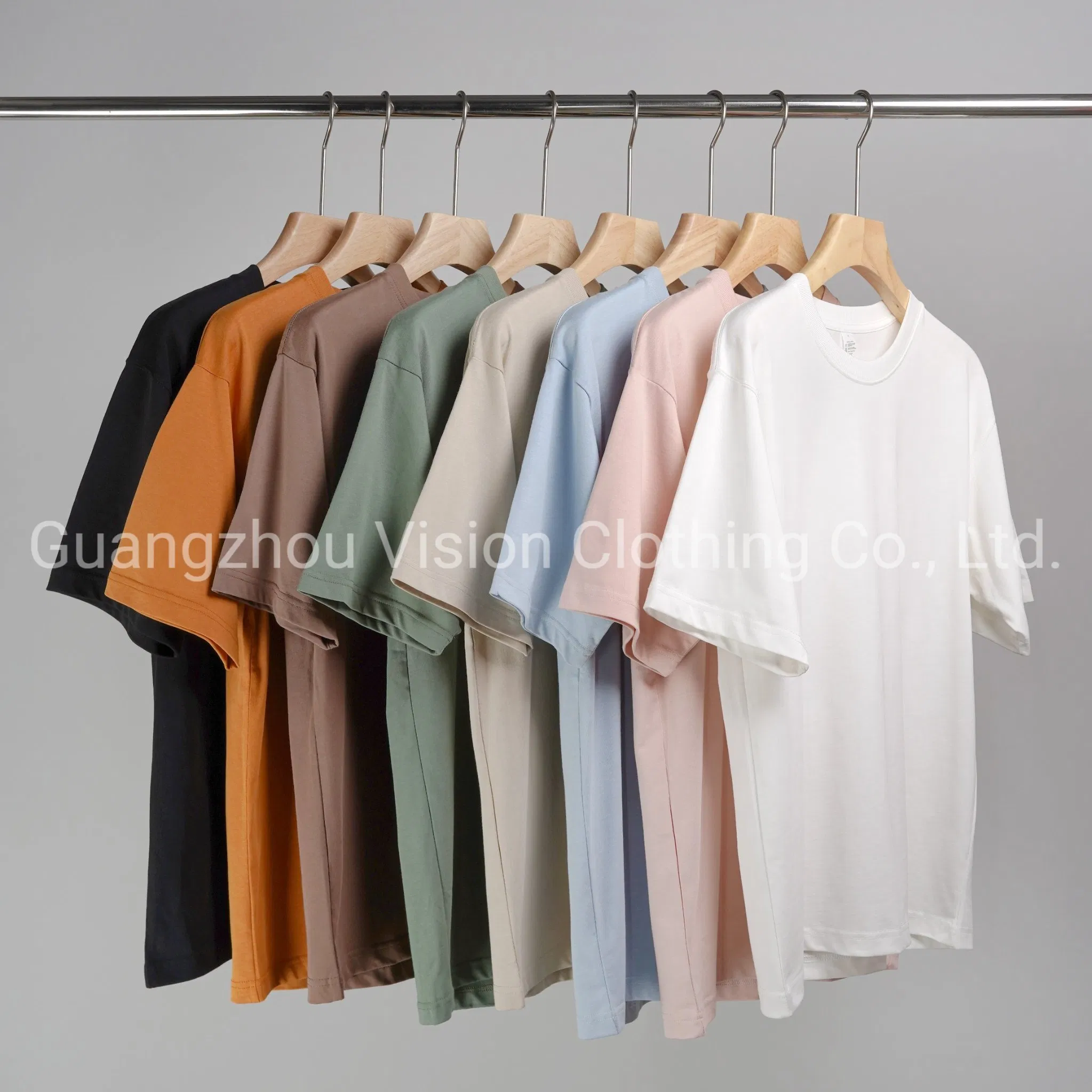 T-shirts en coton pour hommes avec logo imprimé, fabrication sur mesure, vente directe d'usine 3