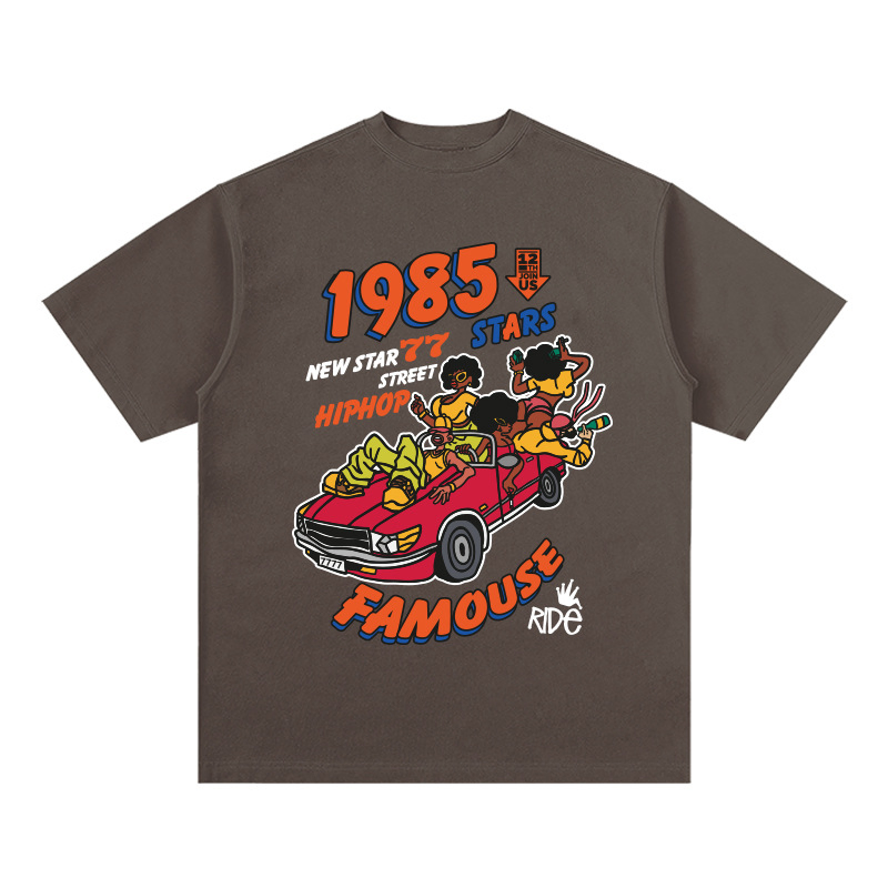 Camiseta masculina de algodão lisa personalizável - 100% algodão respirável 5