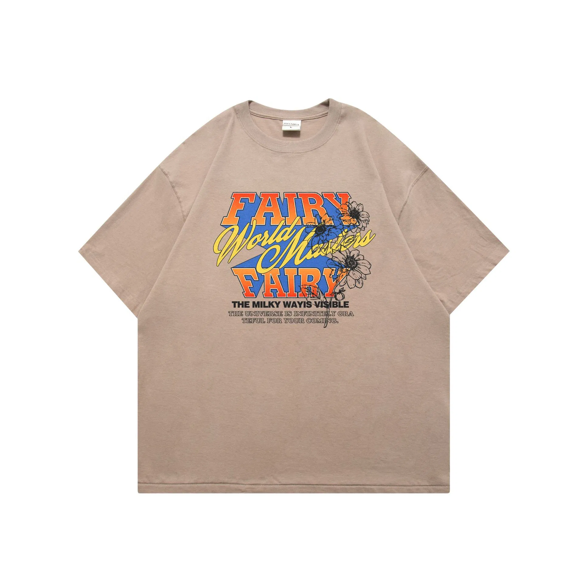 Camisetas de gola redonda personalizadas em algodão 210GSM 3