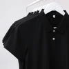 Wholesale 100% Cotton Polo T-Shirt with Puff Printing - Custom T Shirt Price 2