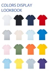 Custom Logo Printing 100% Cotton Unisex T-Shirt - Men's Oversized Tee 4