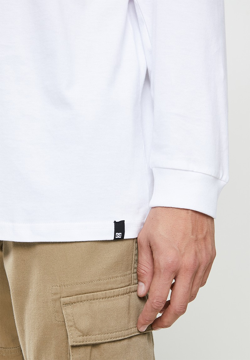 Camisetas de algodón de manga larga y cuello redondo con estampado gráfico de 330 GSM - LSTS014 6