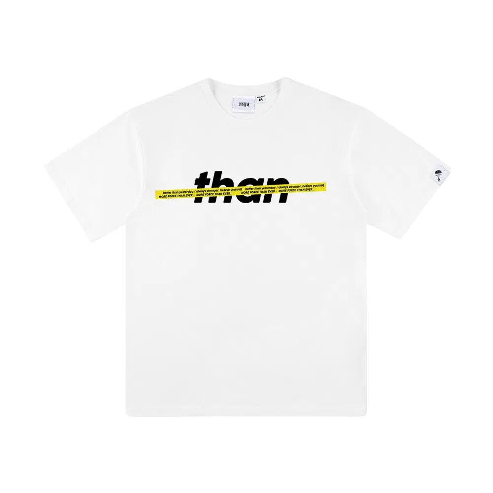 Men's Custom Printed Round Neck T-Shirts - Wholesale Sports Short Sleeve 5