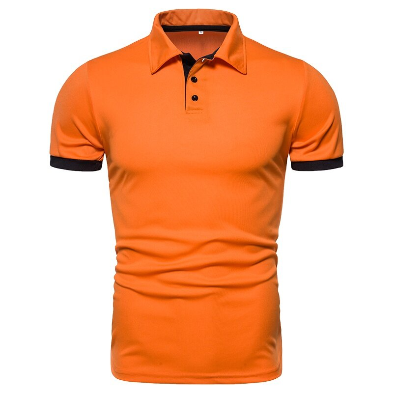 Polo-Shirts für Herren aus Polyester-Baumwolle, einfarbig, mit individuellem Logo 2