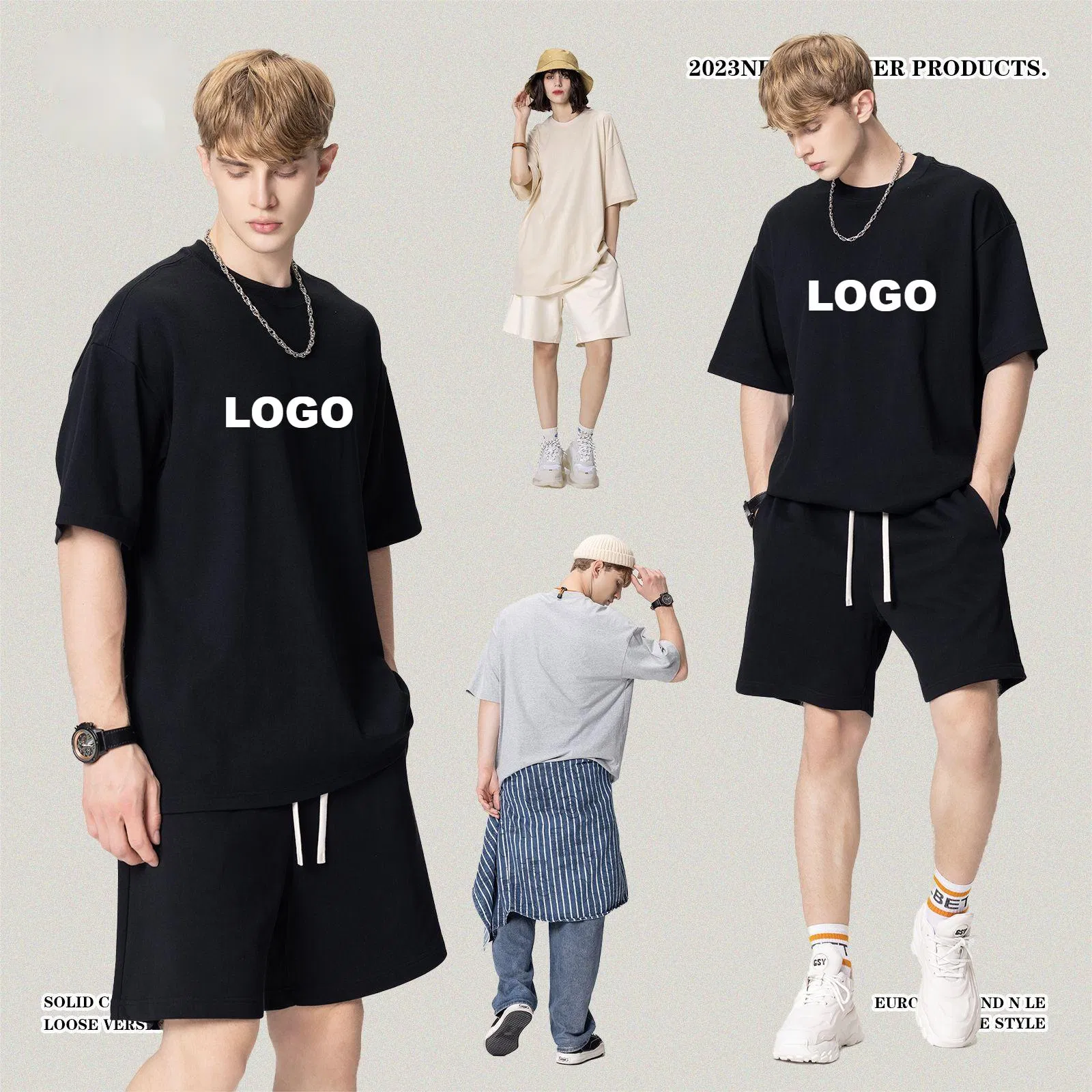 Camiseta oversize personalizada de 270 g, 100 % algodón - Venta al por mayor de ropa 2