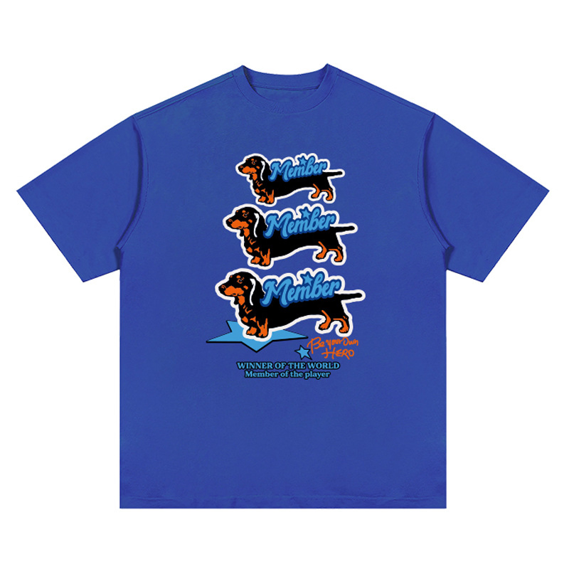 T-shirt d'été vintage personnalisé pour homme - T-shirt à manches courtes et col rond de haute qualité 3