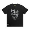 T-shirt oversize da uomo in cotone 100% lavato con acido vintage 4