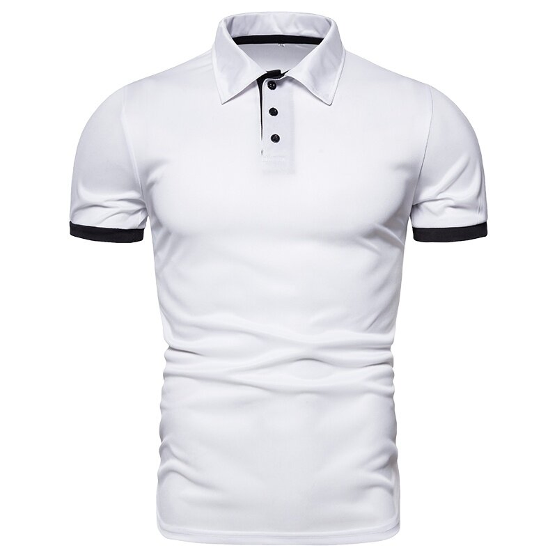 Polo-Shirts für Herren aus Polyester-Baumwolle, einfarbig, mit individuellem Logo 4