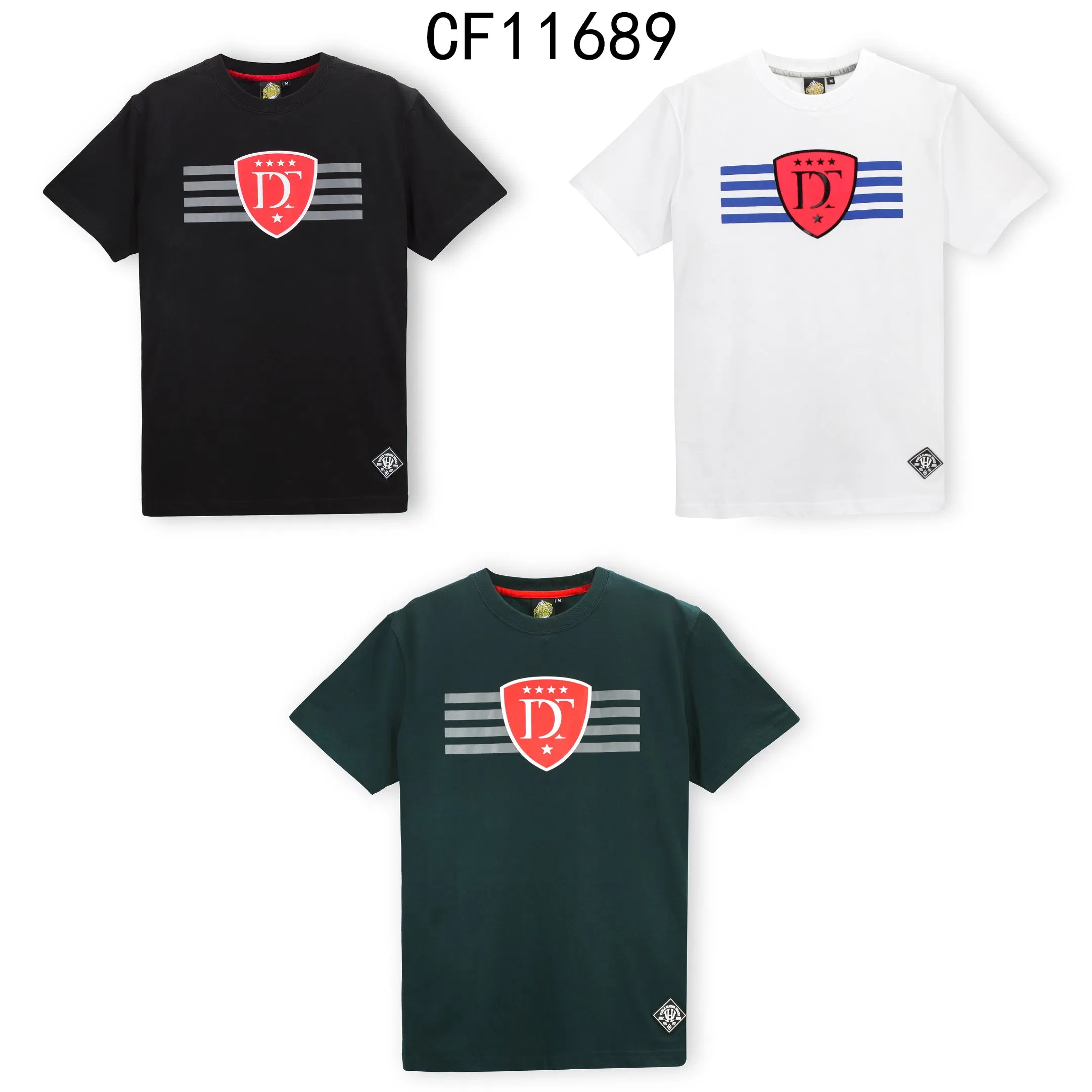 เสื้อยืดคอตตอนสำหรับผู้ชายสไตล์ฮิปฮอป สั่งทำพิเศษ พร้อมโลโก้ระดับพรีเมียม - เสื้อยืดไซส์ใหญ่ 2