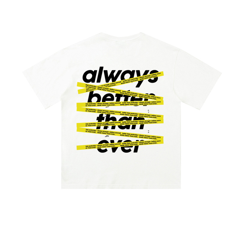 Men's Custom Printed Round Neck T-Shirts - Wholesale Sports Short Sleeve 4