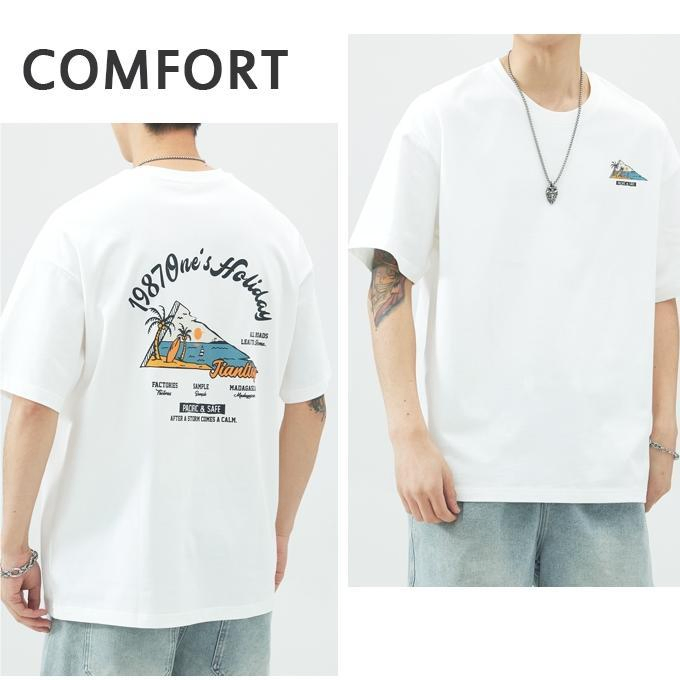 T-shirt homme grande taille en coton avec logo - Impression personnalisée de haute qualité 6