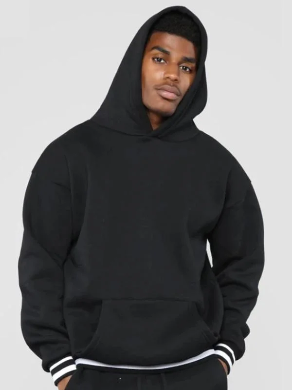 Moletom masculino personalizado 100% algodão para esportes de inverno 3