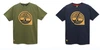 ブランドプリント入りソフトストライプメンズTシャツ 3