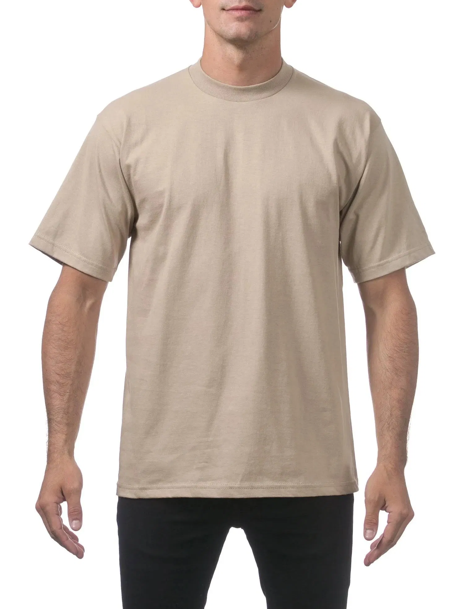 Camiseta unisex personalizada de algodón de talla grande, extragrande, con estampado y bordado. 6