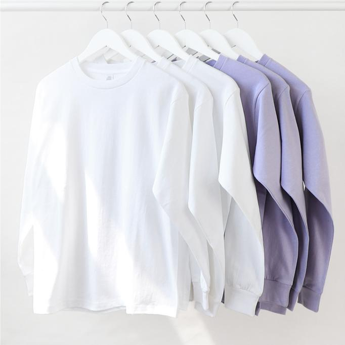 Custom Long Sleeve Unisex T Shirt Screen Printing Clothing 2