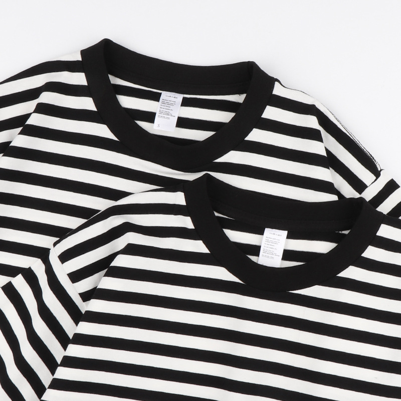 T-shirt in cotone con logo personalizzato stampato su schermo da 250 g - Prezzo all'ingrosso 5