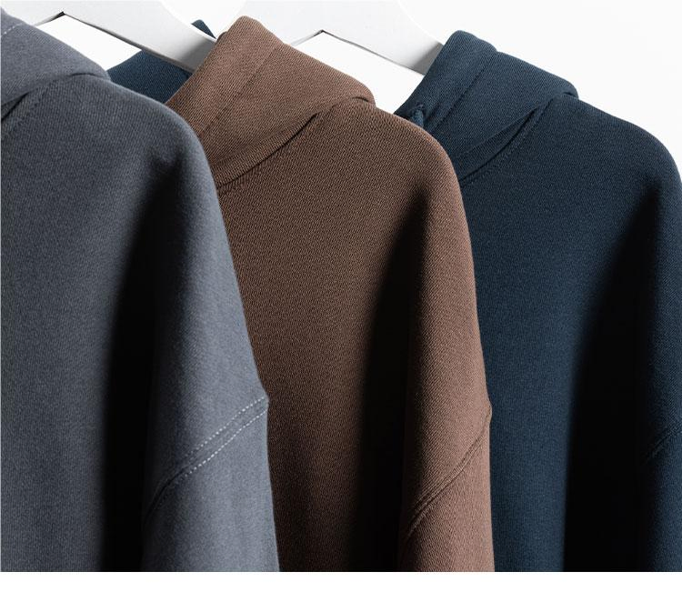 Özel Logolu Erkek Kapşonlu Sweatshirtler - Fabrika Fiyatı Toptan 6