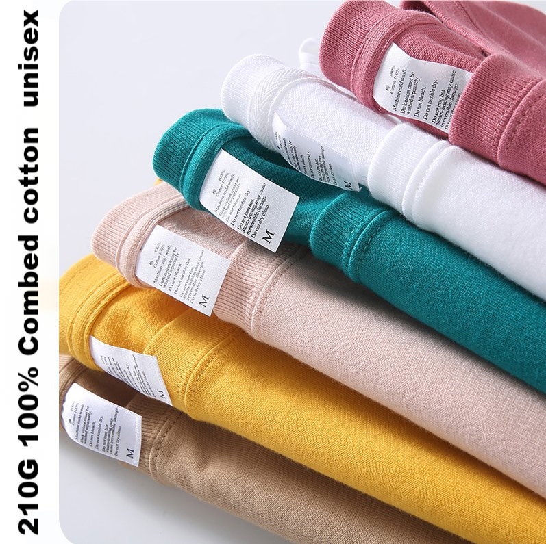 Custom Logo 100% Cotton T-Shirt Wholesale - Hot Sale 2