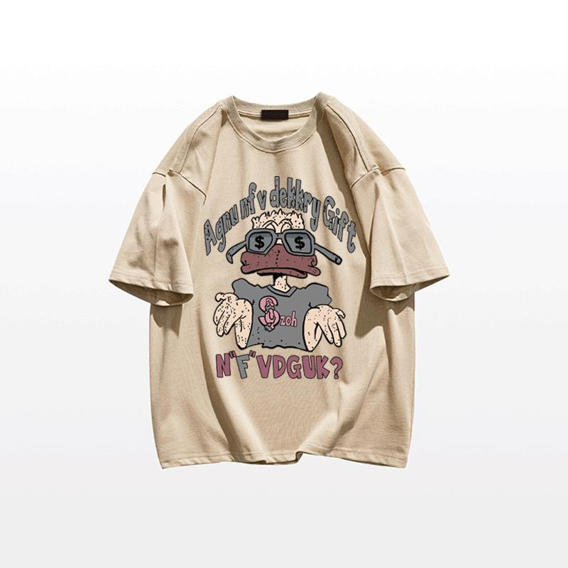 Custom Logo T Shirts High Quality Silk Screen Printing Men's Prices 4