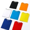 Camiseta blanca de algodón 100% con logo personalizado para hombre, talla grande y a buen precio. 5