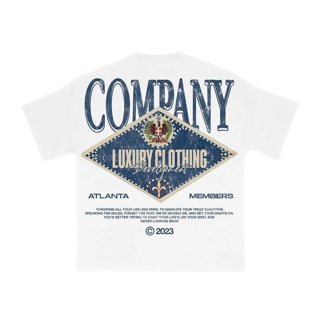 Custom Print Logo Men's T-Shirts - Cotton Embroidered Graphic Designs 5