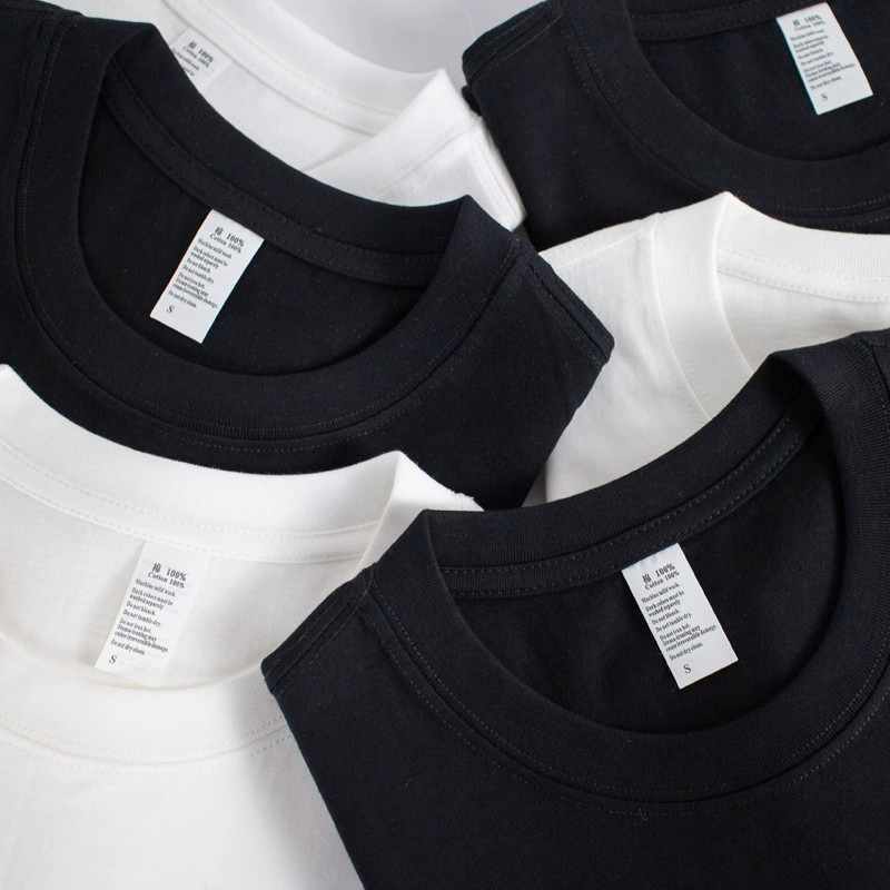 Custom 100% Cotton Unisex T Shirt - High Quality 250g Clothes 2