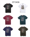 Custom Black Men Graphic Cotton Printed Tee - Wholesale Price 2