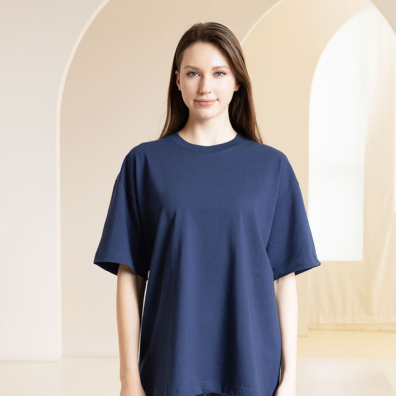 Wholesale OEM 250 GSM Mens Streetwear Oversize Customized Tee Shirt 2