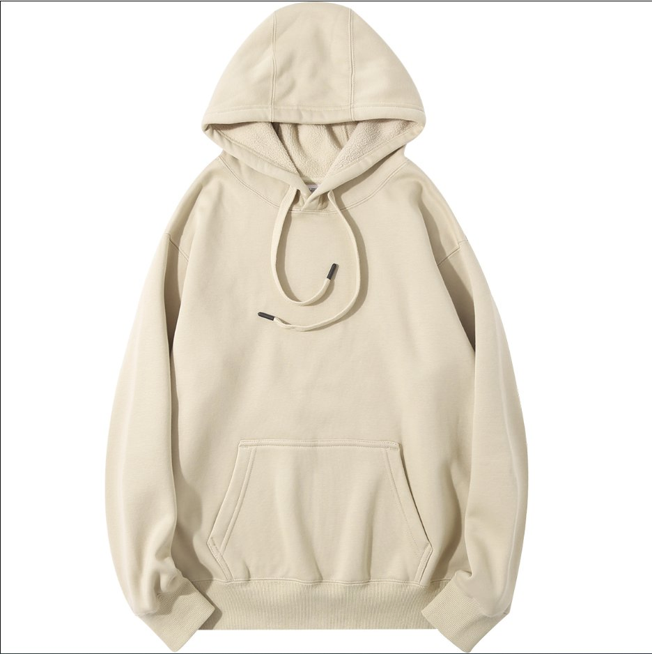Felpa con cappuccio in pile con logo personalizzato - Felpa con cappuccio comoda da uomo e da donna 2