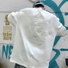 Custom Logo Embossed Cotton T-Shirt - Wholesale Price 3
