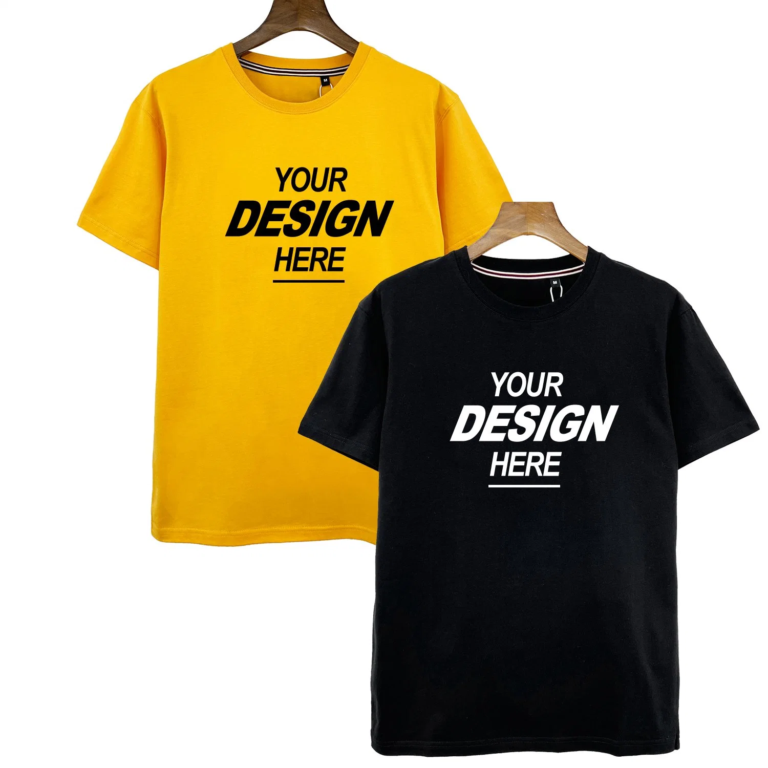 Custom T Shirt Screen Print Embroidery Foam Puff Print 100% Cotton - Wholesale