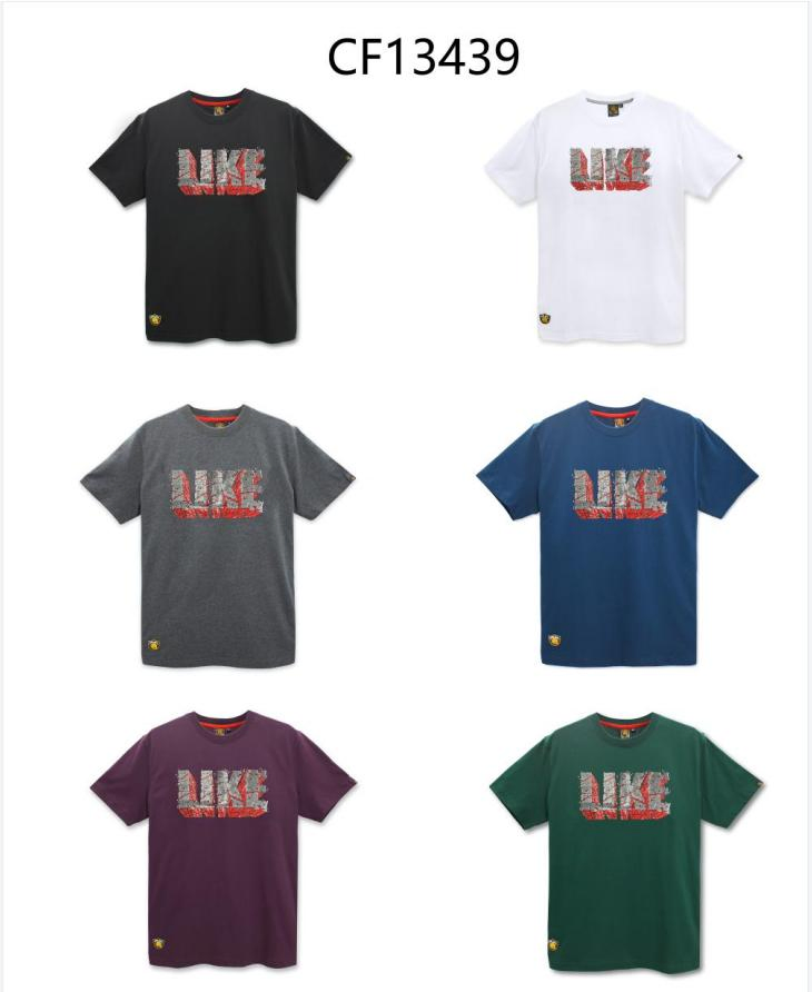 Custom Plus Size Men's Cotton Printing T-Shirts - Wholesale 2