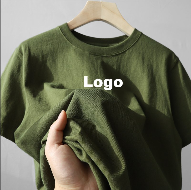Customized Men's Plain Cotton T-Shirt - Summer Tops Tee 2