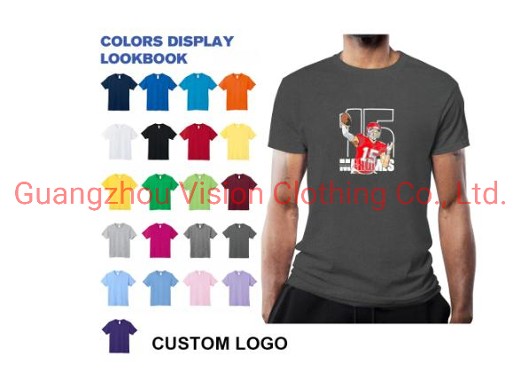 T-shirt all'ingrosso in cotone e poliestere prodotte in Cina 4