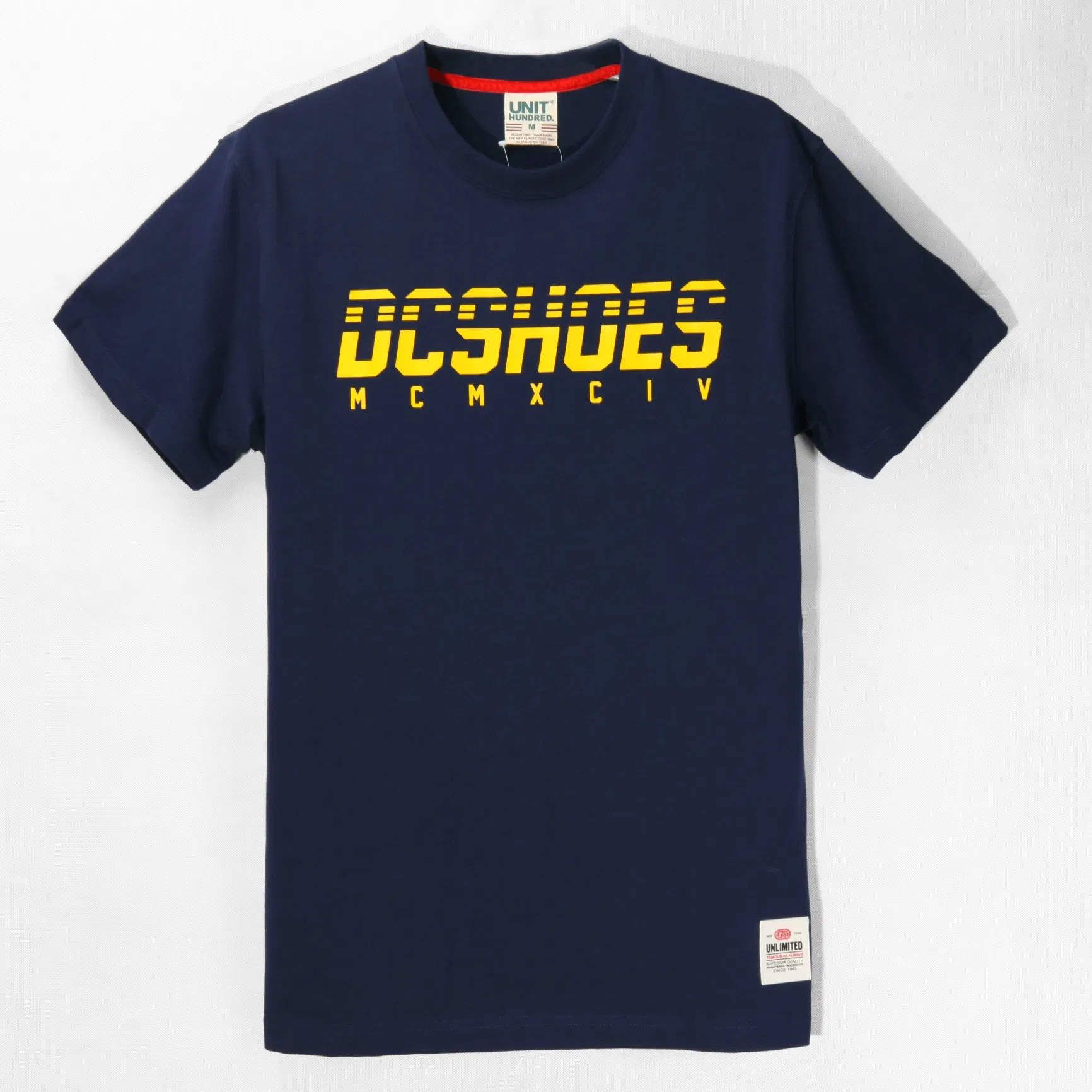 Wholesale Men's 100% Cotton Plain T Shirt Custom High Quality Short Sleeve Tee 2