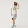 Custom Oversized Cotton T-Shirt 210-300 GSM - Embroidered DTF Screen Printing 3
