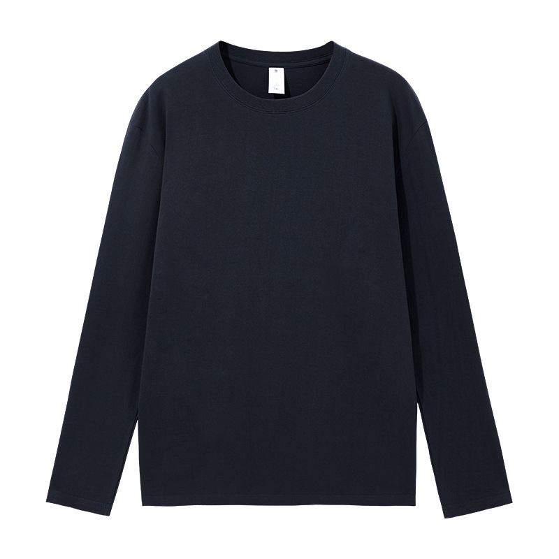 Bán sỉ áo thun nam dài tay trơn màu, 100% cotton. 4