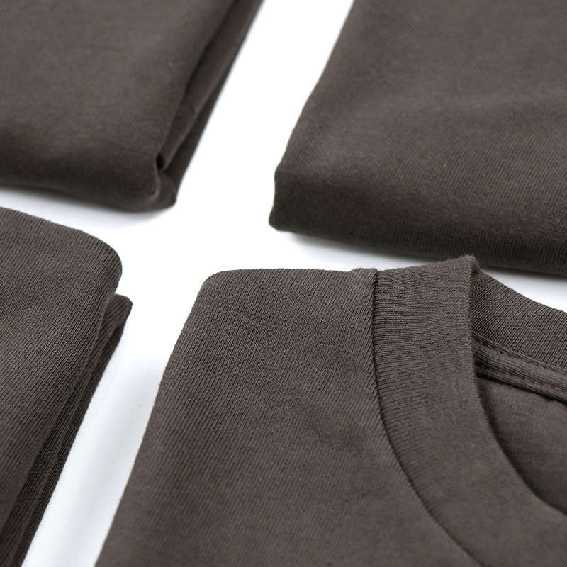Custom Logo Cotton T-Shirt Printing Embroidery Services 5
