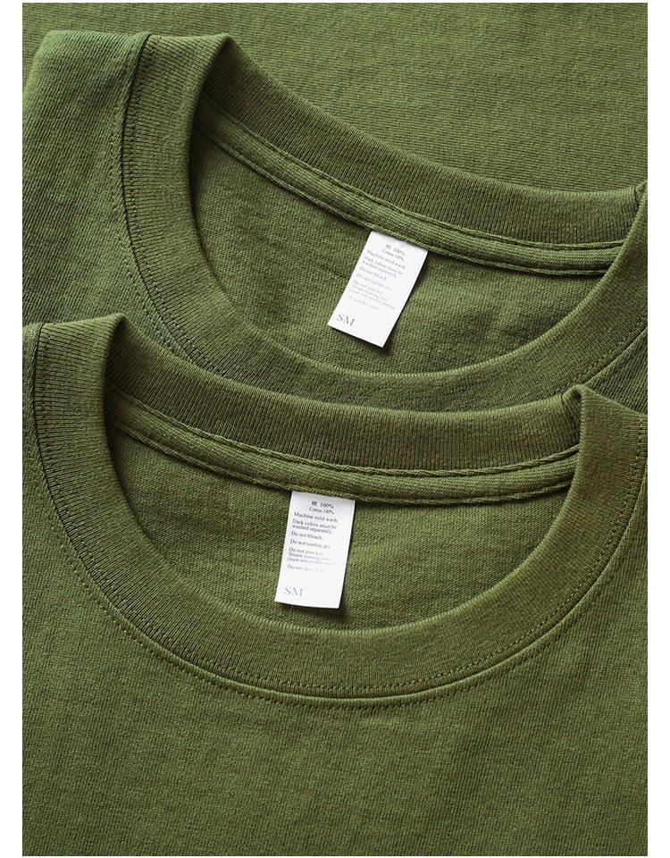 Customized Men's Plain Cotton T-Shirt - Summer Tops Tee 6
