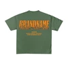 Cotton Logo T-Shirt Printing - Unisex Color Block Tee for Custom Printing 4