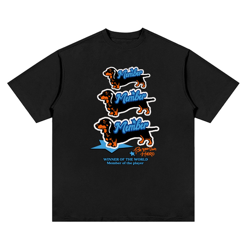 T-shirt d'été vintage personnalisé pour homme - T-shirt à manches courtes et col rond de haute qualité 7
