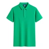 Polo da golf in cotone 100% con logo ricamato personalizzato - T-shirt a maniche corte da uomo 5