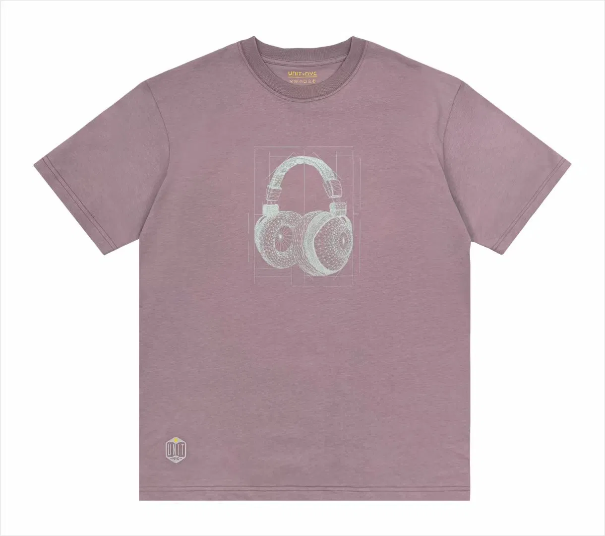 170 GSM Oversized Fit Graphic Cotton Short-Sleeved Crew Neck Organic Cotton Pink T-Shirts