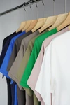 Custom 100% Cotton T-Shirt Embroidered Screen Printed Plain Tee 5