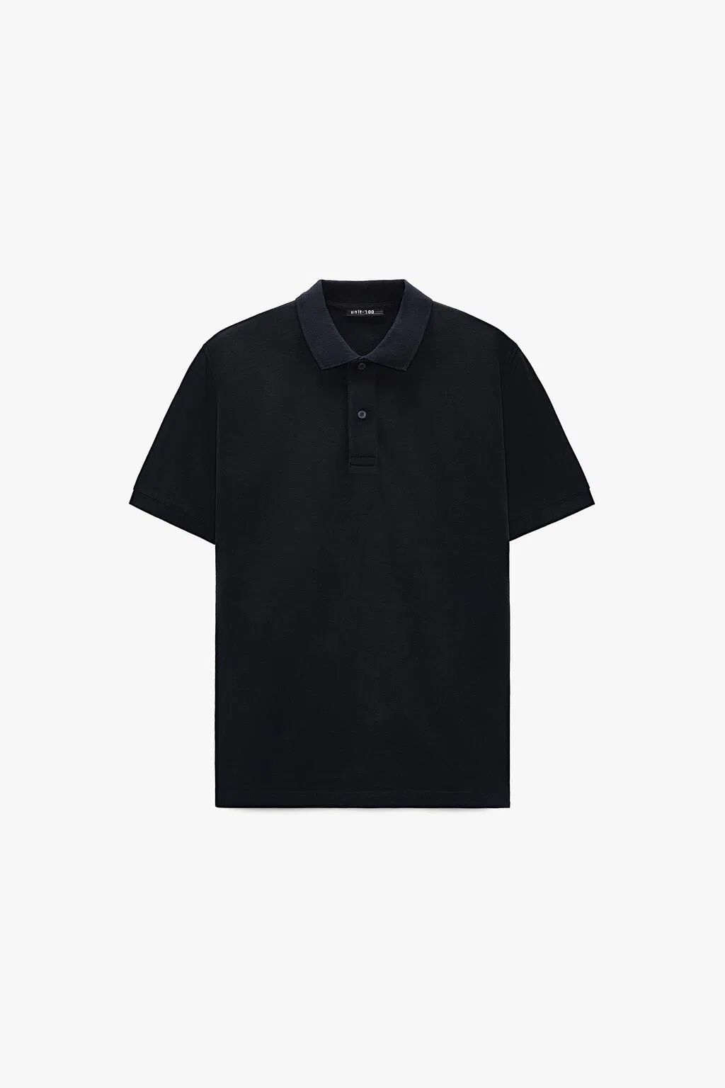 Polo de golf liso de manga corta para hombre con textura de cuentas y logotipo personalizado. 3