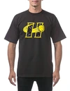 Camiseta masculina oversized com estampa estilo basquete para o verão - Camiseta de manga curta em tecido pesado 2