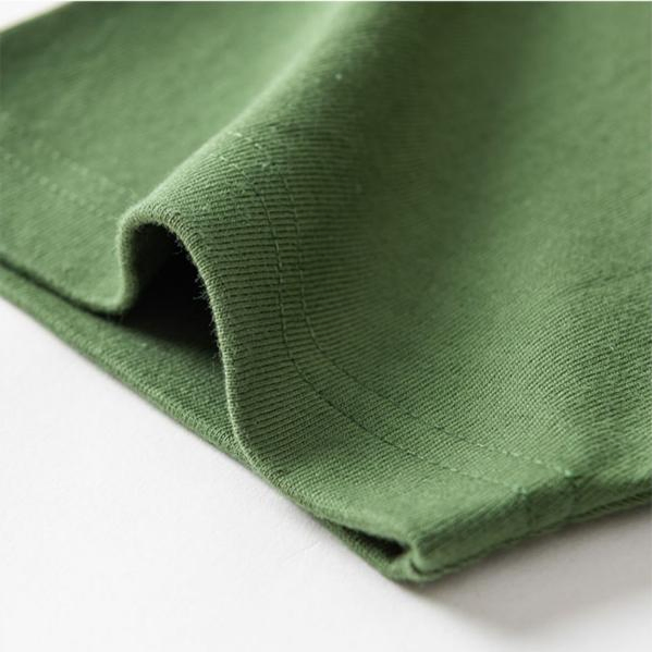 Erkek ve Kadınlar için Serigrafi Baskılı Özel Pamuklu Tişört 5