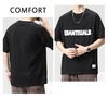 Black Screen Printed 100% Cotton Heavyweight T Shirt for Men - Bella Canvas Bamboo 2