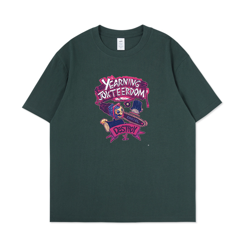 Impression personnalisée de t-shirts en coton - T-shirts brodés de haute qualité 3